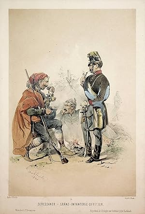 SERESSANER, Titel: Seressaner und Gränz-Infanterie-Officier [Jellacic de Buzim, Josef Graf zu Pfe...