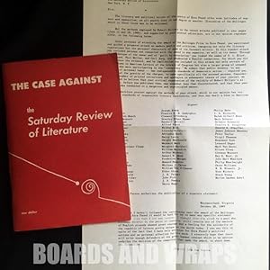 The Case Against the Saturday Review of Literature The Attack of the Saturday Review on Modern Po...