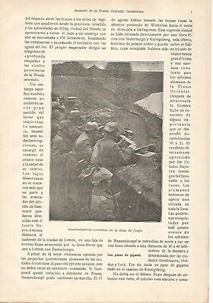Seller image for LAMINA 13651: Ametralladoras de Alemania en la linea de fuego for sale by EL BOLETIN