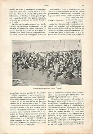 Seller image for LAMINA 13680: Cosacos atravesando un rio en Polonia for sale by EL BOLETIN