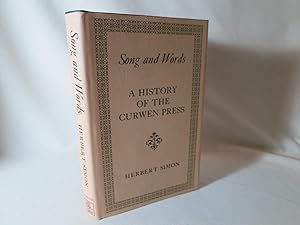 Song and Words A History of The Curwen Press