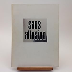 Seller image for Sans Allusion - Avedon / Baldwin for sale by EGIDIUS ANTIQUARISCHE BOEKHANDEL