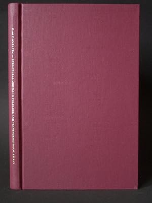 Image du vendeur pour Structural Models in Folklore and Transformational Essays mis en vente par Bookworks [MWABA, IOBA]