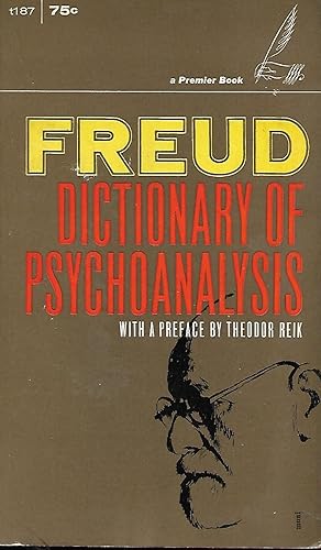 Seller image for Dictionary of psychoanalysis edited by Nandor Fodor and Frank Gaynor with a preface by Theodor Reik for sale by LES TEMPS MODERNES