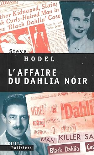 Imagen del vendedor de L'affaire du Dahlia noir rcit traduit de l'anglais (Etats-Unis) par Robert Ppin a la venta por LES TEMPS MODERNES