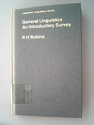 Bild des Verkufers fr General Linguistics: Introductory Survey zum Verkauf von Antiquariat Bookfarm