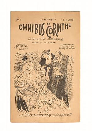 L'omnibus de Corinthe véhicule illustré des idées générales : départ tous les trois mois, N°1