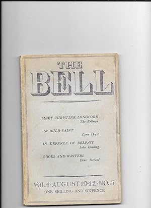 Imagen del vendedor de The Bell. Vol. 4. no. 5. August, 1942. a la venta por Sillan Books