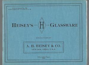 Heisey's Glassware Catalogue No. 76 with Supplement to Catalogue No. 75