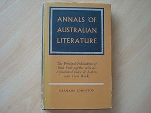 Seller image for Annals of Australian Literature for sale by The Book Tree