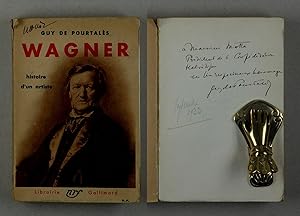Seller image for Wagner histoire d'un artiste. for sale by Daniel Thierstein