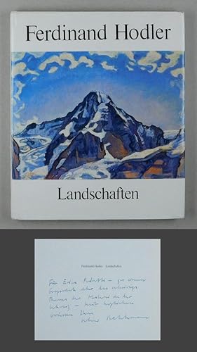 Seller image for Ferdinand Hodler. Landschaften. Hausgegeben vom Schweizerischen Institut fr Kunstwissenschaft. for sale by Daniel Thierstein