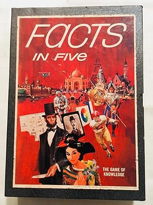 Facts in Five: The Game of Knowledge (A 3M Bookshelf Game) [VINTAGE 1967]