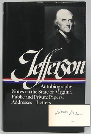 Immagine del venditore per Thomas Jefferson: Writings - Autobiography; A Summary View of the Rights of British America; Notes on the State of Virginia; Public Papers; Addresses, Messages, and Replies; Miscellany; Letters venduto da Main Street Fine Books & Mss, ABAA