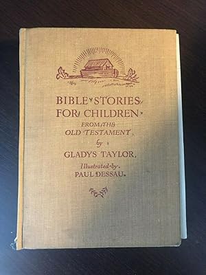 Bild des Verkufers fr BIBLE STORIES FOR CHILDREN FROM THE OLD TESTAMENT zum Verkauf von Happyfish Books