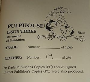 Seller image for Pulphouse The Hardback Magazine Issue Three Spring 1989 Fantasy for sale by biblioboy