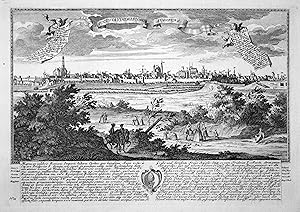 Bild des Verk�ufers f�r "Augusta Vindelicorum - Augspurg" - Augsburg Schwaben Ansicht Panorama Leopold Werner zum Verkauf von Antiquariat Steffen V�lkel GmbH