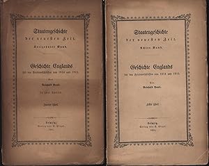 Geschichte Englands seit den Friedensschlüssen von 1814 und 1815, Teil 1 und 2