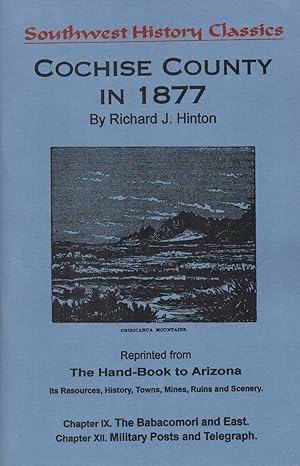 Seller image for Cochise County in 1877 for sale by Sabino Books