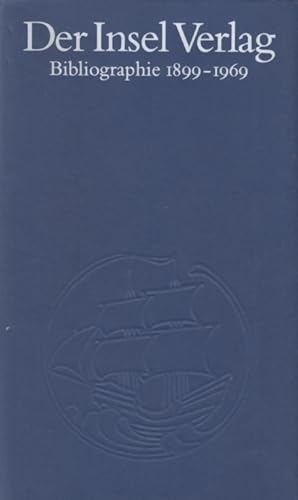 Bild des Verkufers fr Der Insel-Verlag Eine Bibliographie 1899-1969 zum Verkauf von Leipziger Antiquariat