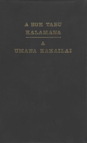 Seller image for A Buk Tabu Kalamana: Ure Iesu Kristo Kada Luluai ma Kada Tena Valaun Bbula ma a Umana Kakailai (The New Testament and Psalms in Tinata Tuna) for sale by Masalai Press