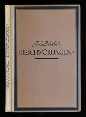Seller image for Beschwrungen (Gedichte). for sale by Versandantiquariat  Rainer Wlfel