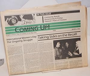 Seller image for Coming Up! March 1983; International Women's Day; the ongoing struggle for sale by Bolerium Books Inc.
