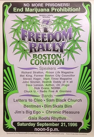 Seller image for 7th Annual Freedom Rally, Boston Common [poster] for sale by Bolerium Books Inc.