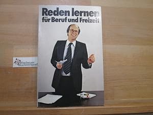Seller image for Reden lernen fr Beruf und Freizeit. von Manfred Lucas for sale by Antiquariat im Kaiserviertel | Wimbauer Buchversand