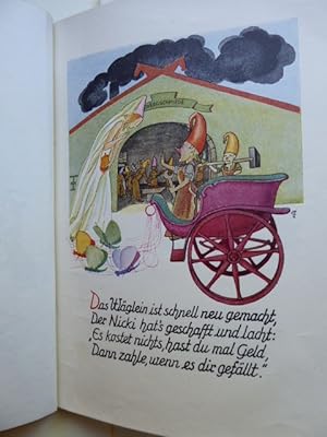 Nicki Eine lustige Zwergengeschichte. Idee und Verse von Ruth Martin. Illustriert von C.B. Ott.