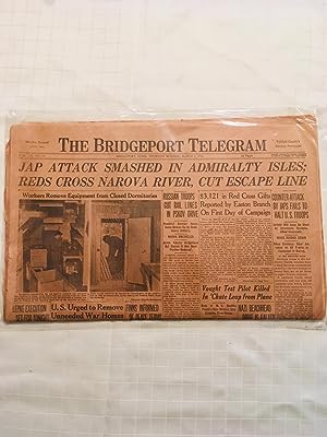 The Bridgeport Telegram: March 2, 1944 [VINTAGE 1944]