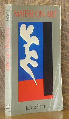 Image du vendeur pour Matisse on Art mis en vente par Andre Strong Bookseller