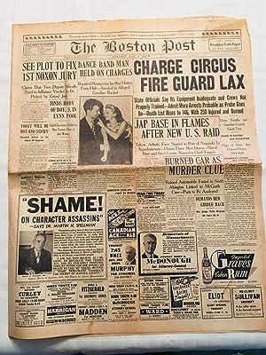 The Boston Post: Saturday, July 8, 1944 [VINTAGE 1944]
