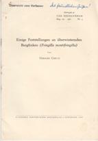 Bild des Verkufers fr Einige Feststellungen an berwinternden Bergfinken (Fringilla montifringilla). zum Verkauf von Buchversand Joachim Neumann