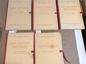 Les Beaux Meubles Francais Anciens (5 parts) Les Commodes, Les Petits Meubles, Les Grands Meubles...