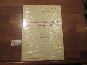 Bild des Verkufers fr Literarische Heimatkunde des Ruhr-Wupper-Raumes : 1600 Jahre Literatur-Geschichte. Hans Schulz-Fielbrandt zum Verkauf von Antiquariat im Kaiserviertel | Wimbauer Buchversand