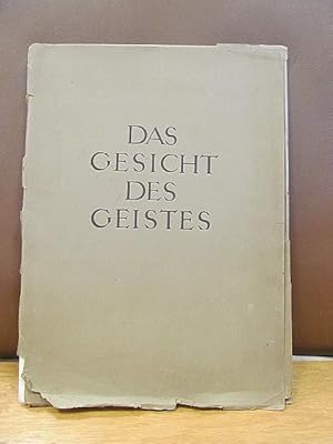 Bild des Verkufers fr Das Gesicht des Geistes. Farbaufnahmen von Erich Retzlaff. zum Verkauf von Antiquariat Friederichsen