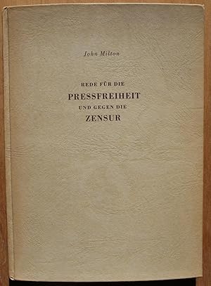 Rede für die Pressfreiheit und gegen die Zensur