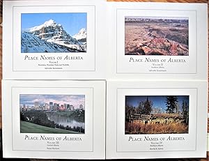 Seller image for Place Names of Alberta. Set of Four Includes: I. Mountains, Mountain Parks and Foothills. II. Southern Alberta. III Central Alberta. IV. Northern Alberta. for sale by Ken Jackson