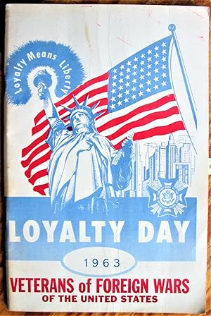 Image du vendeur pour Loyalty Day 1963. Veterans of Foreigh Wars of the United States mis en vente par Ken Jackson