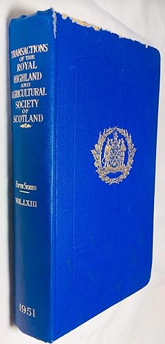 Bild des Verkufers fr Transactions of the Royal and Agricultural Society of Scotland 1951 zum Verkauf von Hadwebutknown