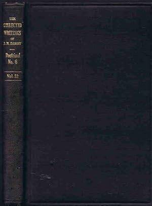 Seller image for The Collected Writings of J. N. Darby Volume 22: Doctrinal No. 6 for sale by Lazy Letters Books