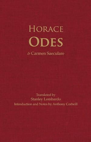Image du vendeur pour Odes : with Carmen Saeculare mis en vente par GreatBookPrices