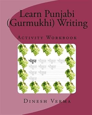 Seller image for Learn Punjabi Gurmukhi Writing Activity Workbook -Language: Punjabi for sale by GreatBookPrices