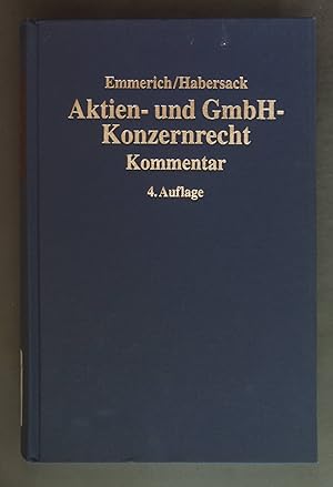 Bild des Verkufers fr Aktien- und GmbH-Konzernrecht. zum Verkauf von books4less (Versandantiquariat Petra Gros GmbH & Co. KG)