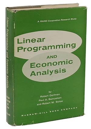 Immagine del venditore per Linear Programming and Economic Analysis venduto da Burnside Rare Books, ABAA