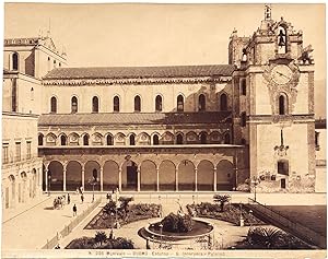 Monreale Palermo Esterno Duomo Foto originale all'albumina Incorpora 1890c L728