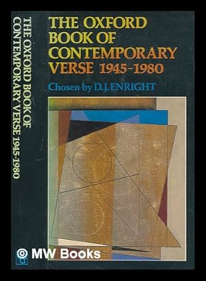 Seller image for The Oxford book of contemporary verse, 1945-1980 / chosen by D. J. Enright for sale by MW Books Ltd.