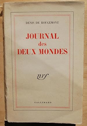Seller image for Journal des deux mondes for sale by ShepherdsBook