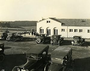 Seller image for USA California Palos Verdes Peninsula Golf Course Automobiles Old Photo 1920's for sale by Bits of Our Past Ltd
